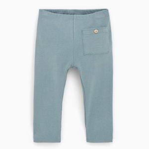 ZARA Basic Ribbed Leggings 3-6 Months